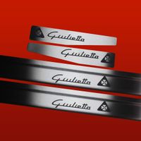 Listwa progowa ALFA ROMEO GIULIETTA Stal nierdzewna 304 mat  4szt