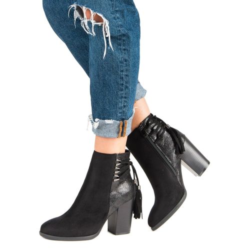 Czarne Botki Boho r.41 na Arena.pl