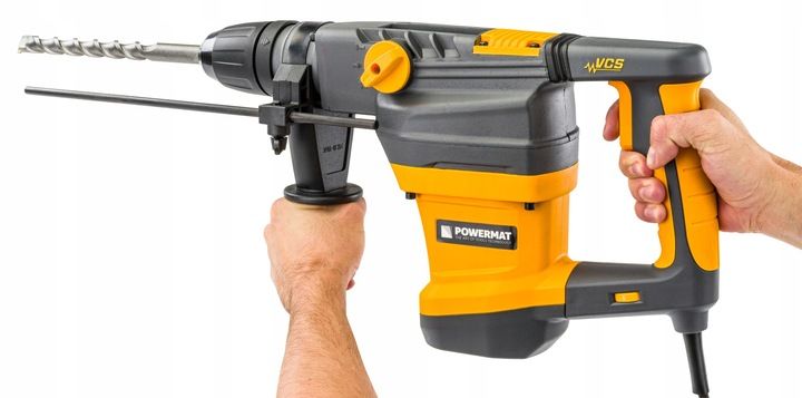MŁOT UDAROWY OBROTOWY SDS MAX 2800W 18J WALIZKA ZESTAW REGULACJA OBROTÓW zdjęcie 10