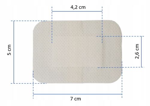 OPATRUNEK NA RANY JAŁOWY 7X5 PLASTRY 50SZT POREFIX na Arena.pl