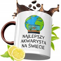 Kubek Bordowy Dla Akwarysty Na Urodziny Prezent Z Nadrukiem Ze Zdjęciem