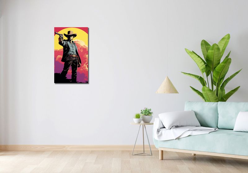 Obraz 40x70cm Strzelec z Epoki zdjęcie 2