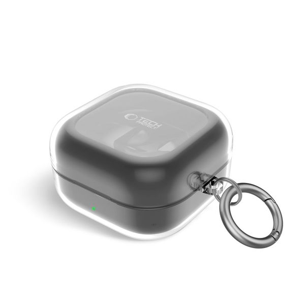 tech-protect flexair samsung galaxy buds 4 / 4 pro clear zdjęcie 2