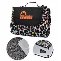 Koc piknikowy plażowy z izolacją wodoodporny MAJESTIC SPORT 200x200