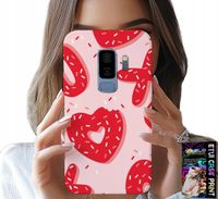 ETUI DO SAMSUNG GALAXY S9 PLUS - KOBIECE, MODNE WZORY XOXO SERCE + FOLIA
