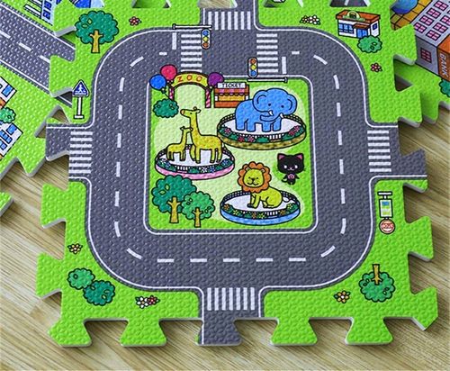 PUZZLE PIANKOWE MATA MIASTO ULICE DROGI 18EL DUŻE na Arena.pl