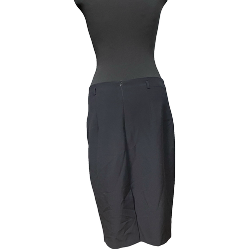 Spódnica Midi Czarna Rozkloszowana Wygodna i Stylowa Rozmiar 40 Damska na Arena.pl