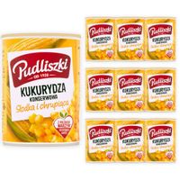 Pudliszki Kukurydza konserwowa 400 g x 10 sztuk
