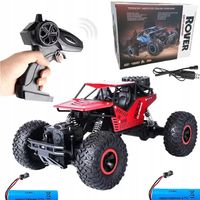 Samochód Zdalnie Sterowany Terenowy Duży 4x4 Akumulator X 2 2400 mAh