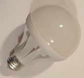 Żarówka led E27 kulka barwa światła biała zimna 12W/220V