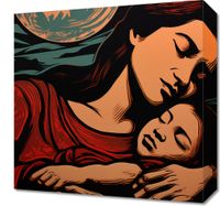 Obraz 40x40cm Matczyne Więzi