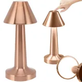 Lampka nocna stołowa dotykowa 3 stopniowa wysoka bezprzewodowa usb