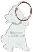 Identyfikator zawieszka adresówka GRAWER dla psa