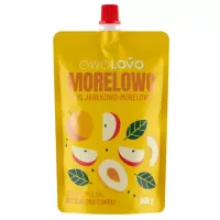OWOLOVO MUS JABŁKO-MORELA 200G