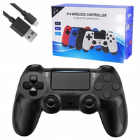 KONTROLER PS4 PAD DOUBLESHOCK BEZPRZEWODOWY CZARNY WIBRACJE PRO SLIM