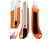 Nóż nożyk metalowy tapicerski aluminiowy do tapet papieru tapeciak 18mm