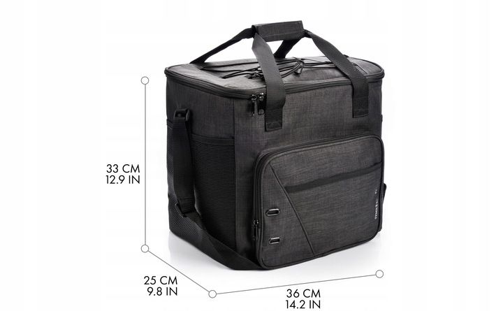 Torba termiczna termoizolacyjna plażowa piknik przenośna Meteor Frosty 30 l zdjęcie 6