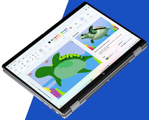 Dotykowy HP OmniBook X Flip 14 Next Gen AI 2K IPS AMD Ryzen AI 5 340 6-rdzeni 16GB LPDDR5x 512GB SSD NVMe Win11 Active Pen na Arena.pl