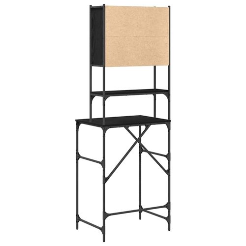 Szafka na pralkę Czarny dąb 68 x 48,5 x 194 cm na Arena.pl