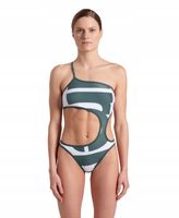Strój kąpielowy damski jednoczęściowy na basen Arena Single Shoulder D36