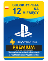PLAYSTATION PLUS PREMIUM | 12 MIESIĘCY | 365 DNI | KONTO INDYWIDUALNE