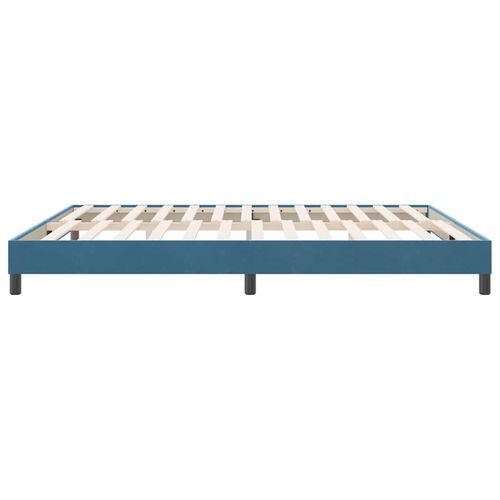 Łóżko typu Box Spring bez materaca Ciemnoniebieskie 180x210 cm na Arena.pl
