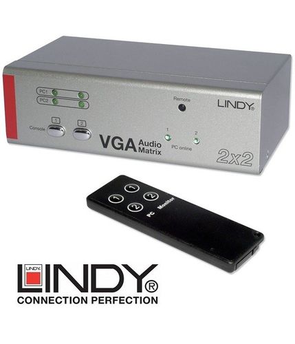 Splitter / Matrix VGA - Audio Lindy 32577 na Arena.pl