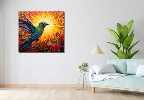 Obraz 100x90cm Koliber Barw na Arena.pl