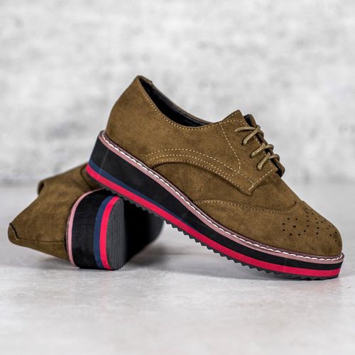 Oliwkowe Półbuty r.36 na Arena.pl