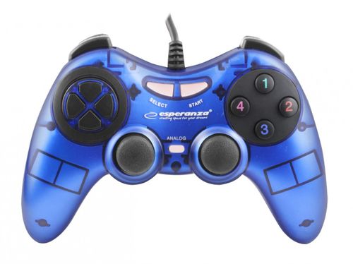 Esperanza GAMEPAD PC USB FIGHTER NIEBIESKI na Arena.pl