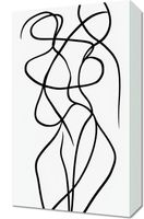 Obraz 30x50cm Krągłość Minimalistyczny , Wnętrza Styl Skandynawski, Boho