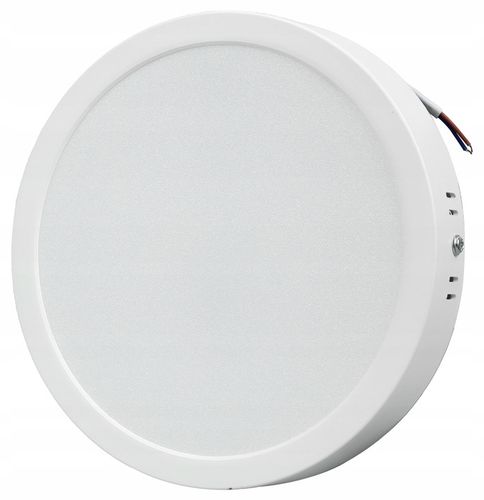 PANEL LED NATYNKOWY PLAFON SUFITOWY OKRĄGŁY 24W na Arena.pl