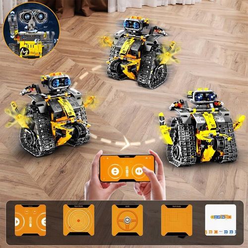 FIGURKA ROBOT WALL E 520 szt KLOCKI - 3w1 PROGRAMOWALNY RC ROBOT na Arena.pl