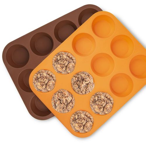 Forma do muffinek silikonowa brązowa SILLINIE na Arena.pl