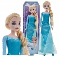DISNEY FROZEN KRAINA LODU LALKA KSIĘŻNICZKA ELSA w niebieskiej sukni HMJ42