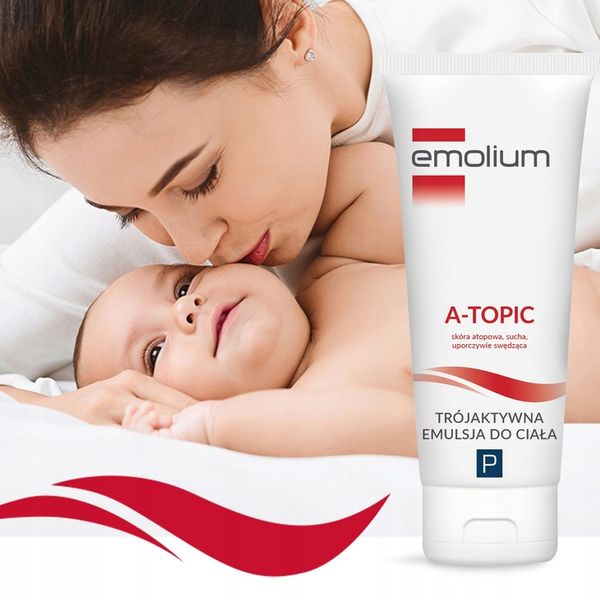EMOLIUM A-TOPIC TRÓJAKTYWNA Emulsja do ciała 200ml zdjęcie 7