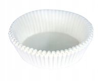 FOREMKI PAPILOTKI papierowe 60x25 mm białe 100 szt