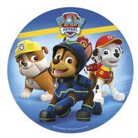 Opłatek na tort PAW Psi Patrol Pies Pieski Marshall Rubble Rocky Skye Zuma