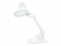 LUPA PRZYBLIŻAJĄCA x3D + x8D Z PODŚWIETLENIEM LAMPA LED BIURKOWA 3W