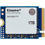 kingston 1tb nv3 ssd m.2 2230 pcie 4.0 nvme, read: 6,000/ write: 4,000mb/s