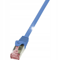 Patchcord LogiLink CQ2086S CAT.6 S/FTP 7,50m, niebieski
