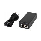 ZASILACZ POE INJECTOR 30W PO SKRĘTCE 1000Mb/s ADAPTER WIFI IP DO KAMER