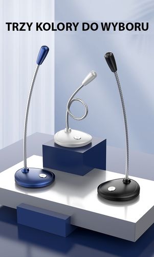 Mikrofon do komputera laptopa LTG FK-1 czarny na Arena.pl