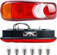 LAMPA TYŁ DAF MASTER DUCATO JUMPER BOXER MOVANO KONTENER LED 12V 35CM LEWA