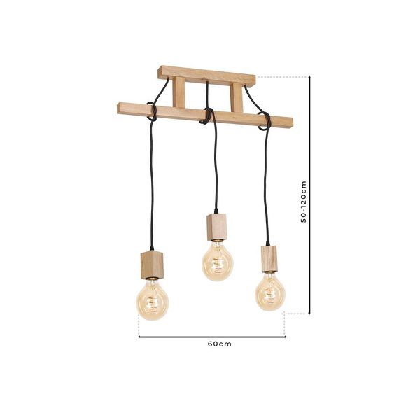 Lampa Wisząca JACK 3xE27 zdjęcie 7