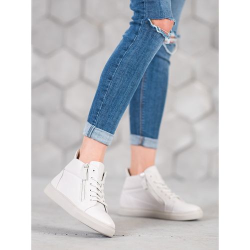 Białe Trampki Na Platformie r.38 na Arena.pl