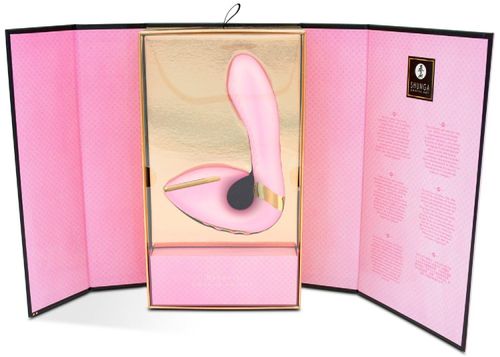 wibrator silikonowy shunga soyo różowy usb 17 cm na Arena.pl
