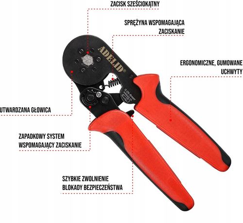 ZACISKARKA PRASKA TULEJEK DO KABLI SZEŚCIOKĄTNA na Arena.pl