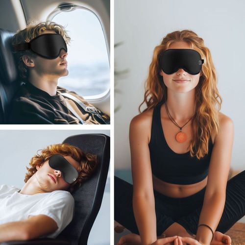 tech-protect eyeshade sleep mask matte black na Arena.pl