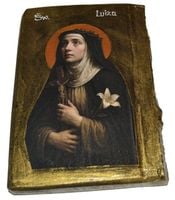 Ikona Święta Luiza patronka służby społecznej, wdów, sierot